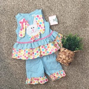 NWT 3-6 months Spring 2 piece outfit